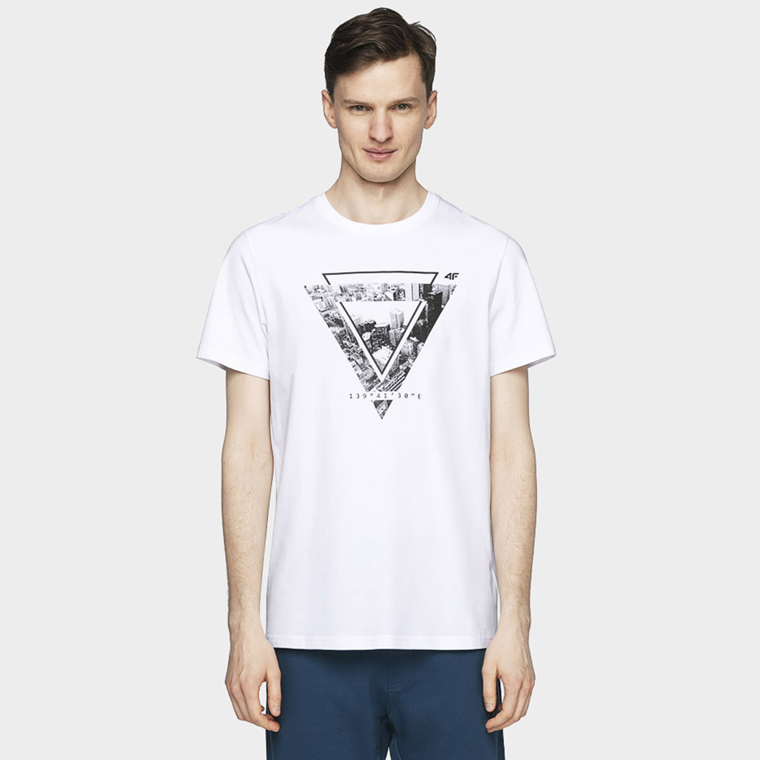 Koszulka męska 4F H4L21-TSM022-10S