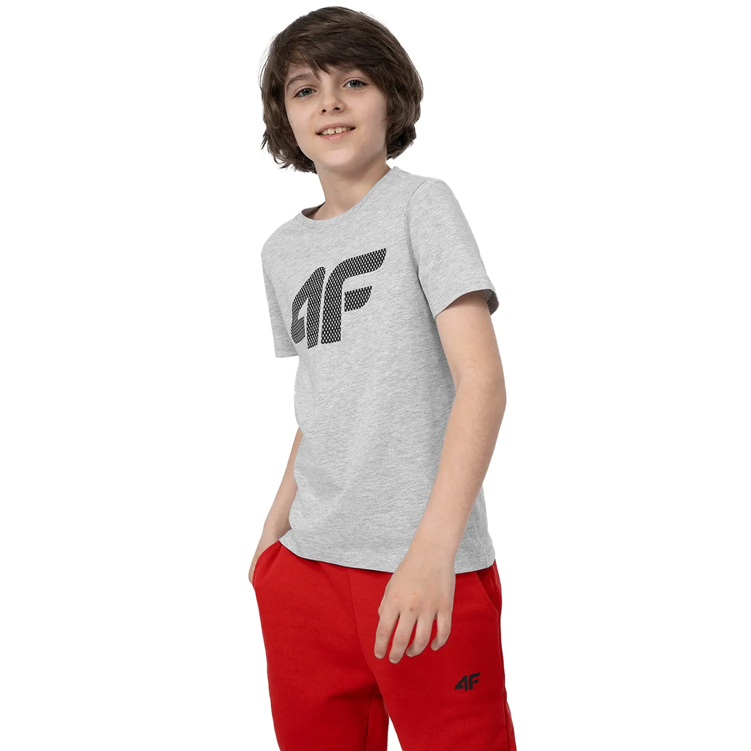 Koszulka dziecięca 4F 4FJSS23TTSHM293-27M