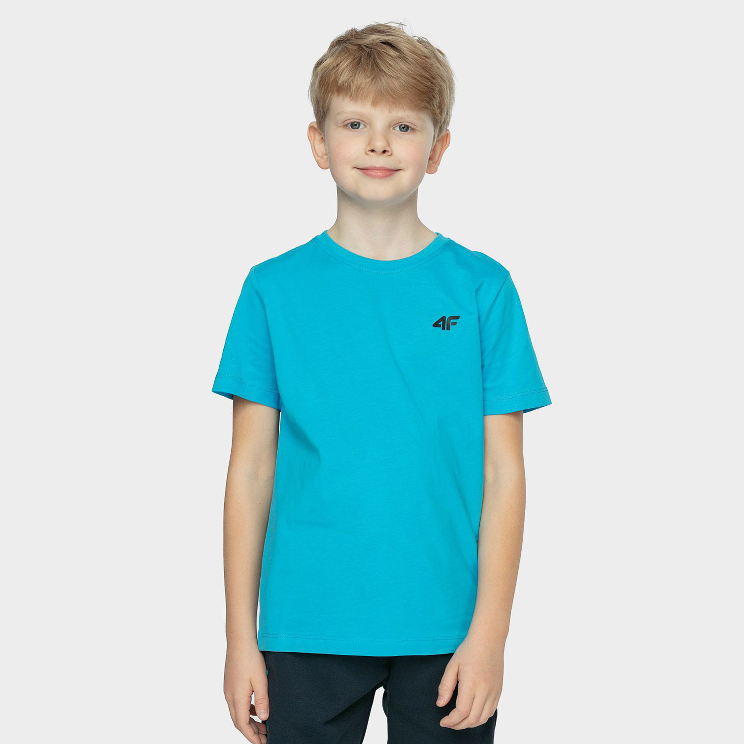Koszulka dziecięca 4F HJZ21-JTSM002A-33S