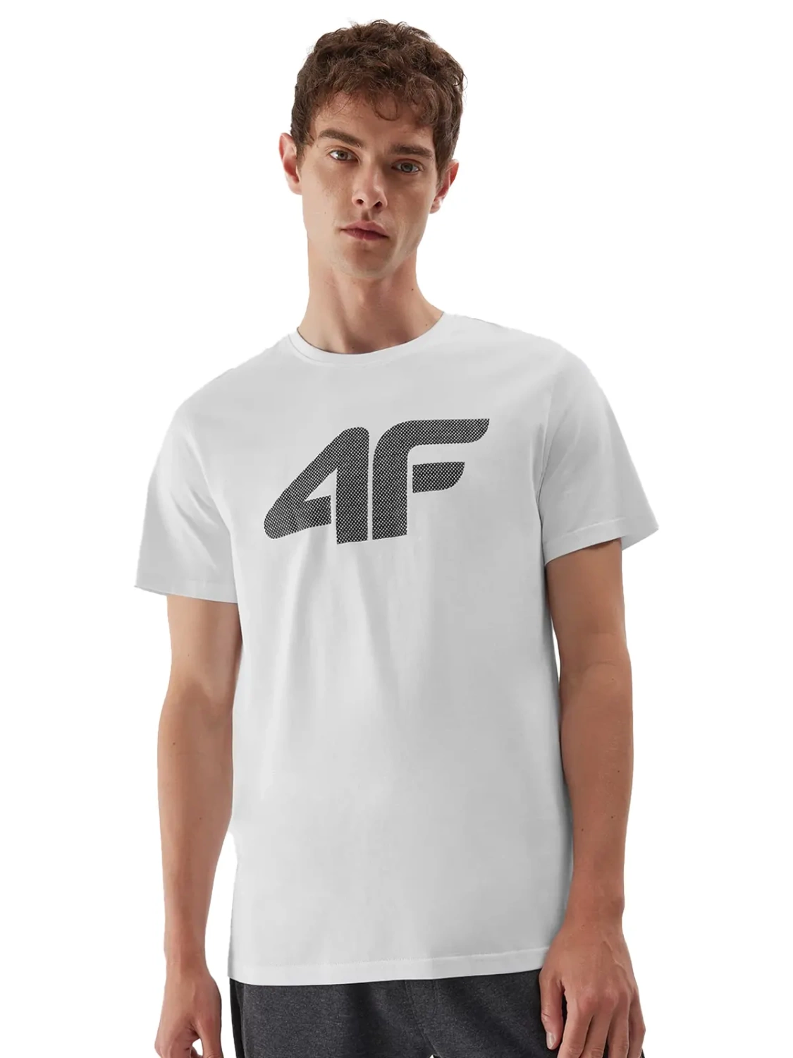 Koszulka męska 4F 4FWSS24TTSHM1155-10S 