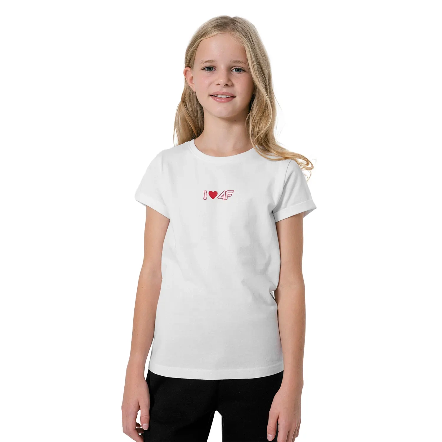Koszulka dziecięca 4F HJZ22-JTSD005-10S