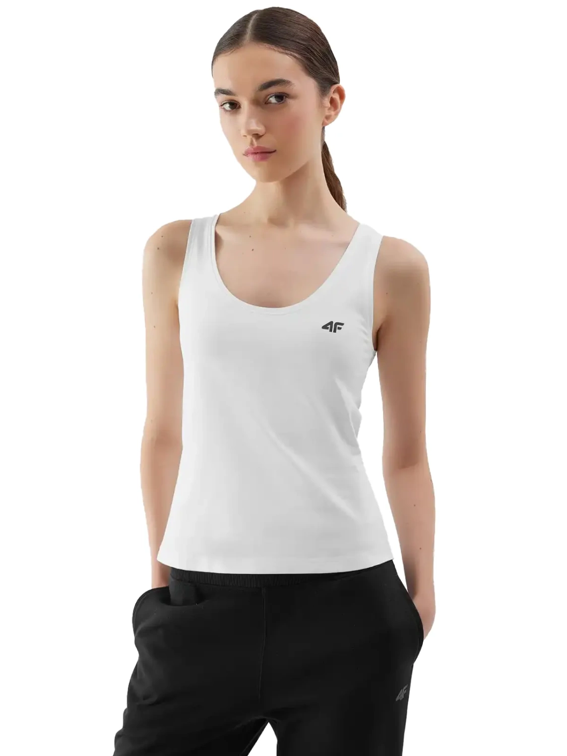 Koszulka damska 4F 4FWSS24TSLEF041-10S 