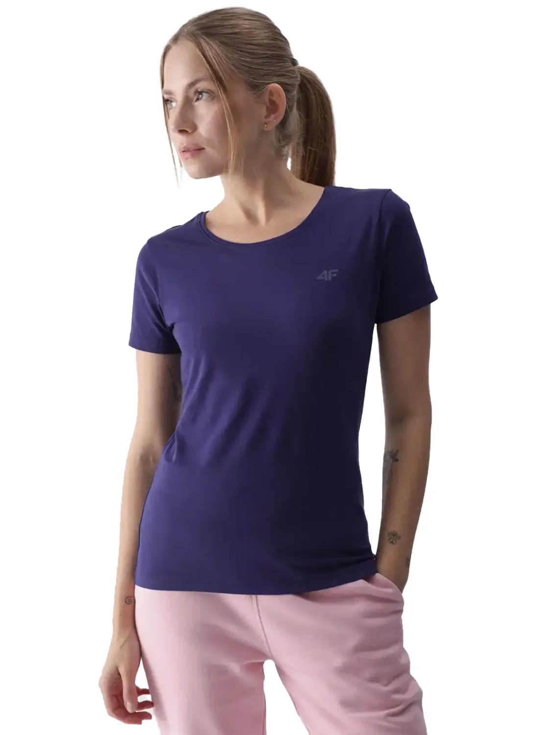 Koszulka damska 4F 4FWMM00TTSHF1845-31S