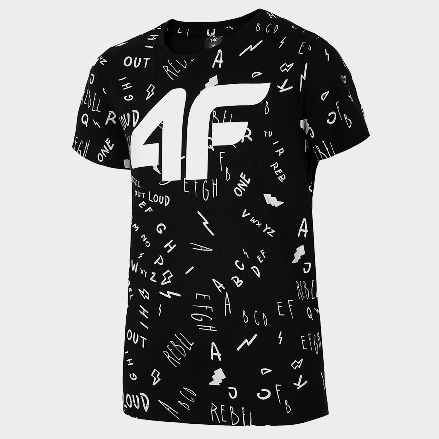 Koszulka dziecięca 4F HJL20-JTSM002A-20S