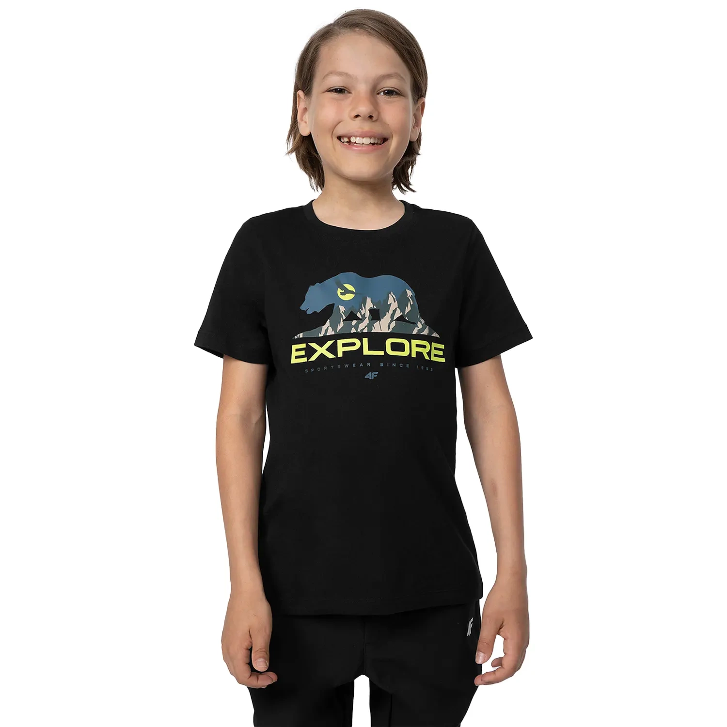 Koszulka dziecięca 4F 4FJSS23TTSHM323-20S