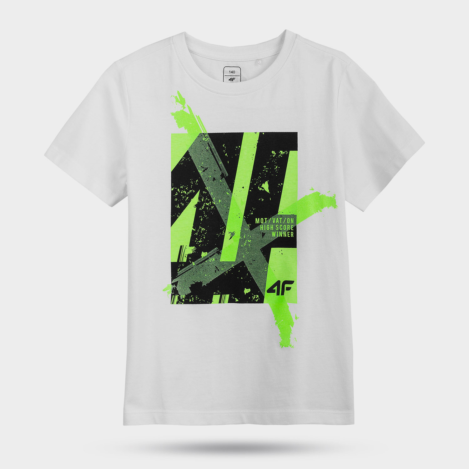 Koszulka dziecięca 4F HJL21-JTSM002-10S