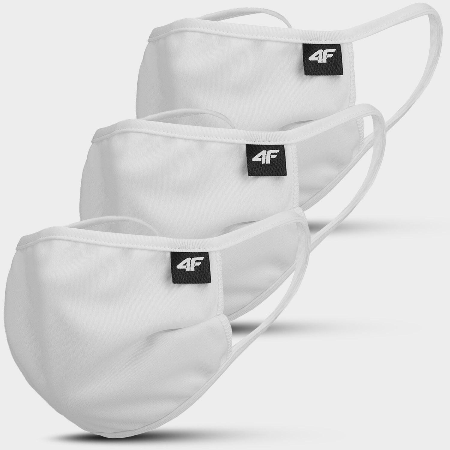 Maseczka ochronna dwuwarstwowa 4F N4L21-MASK406-10S+10S+10S 3szt.