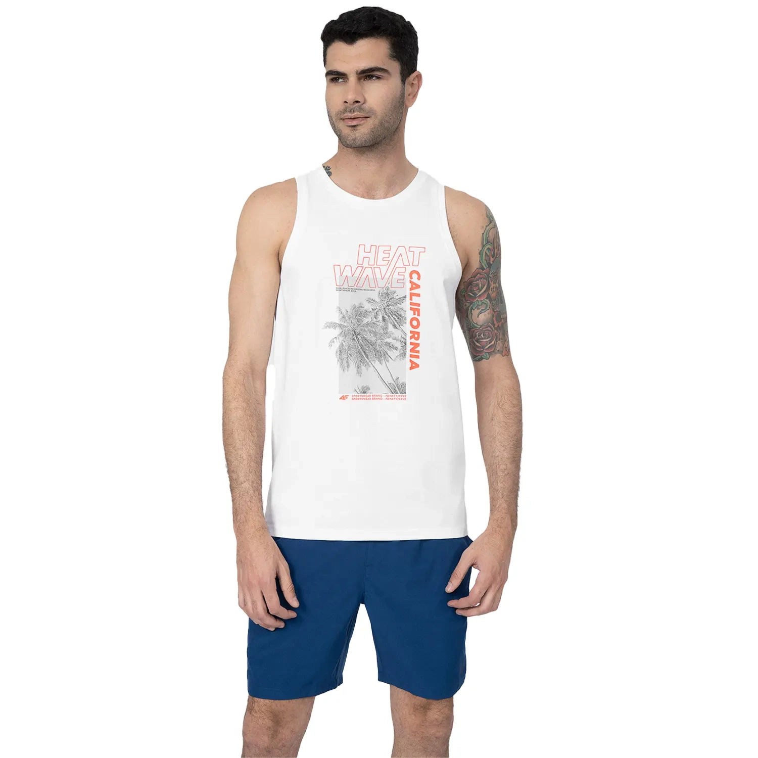 Koszulka męska 4F 4FSS23TTSHM354-10S 