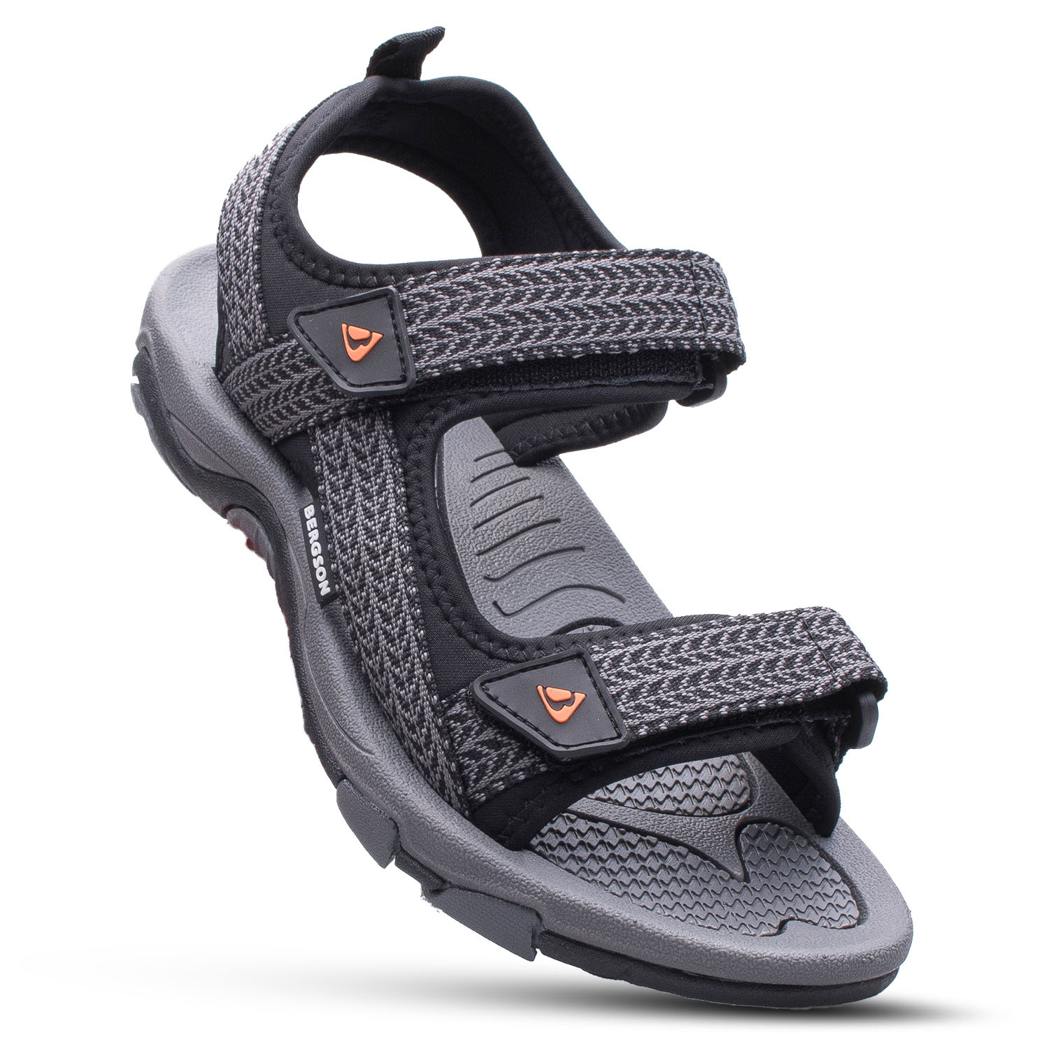 Sandały męskie trekkingowe BERGSON BENUE Hiking BRG00127 graphite