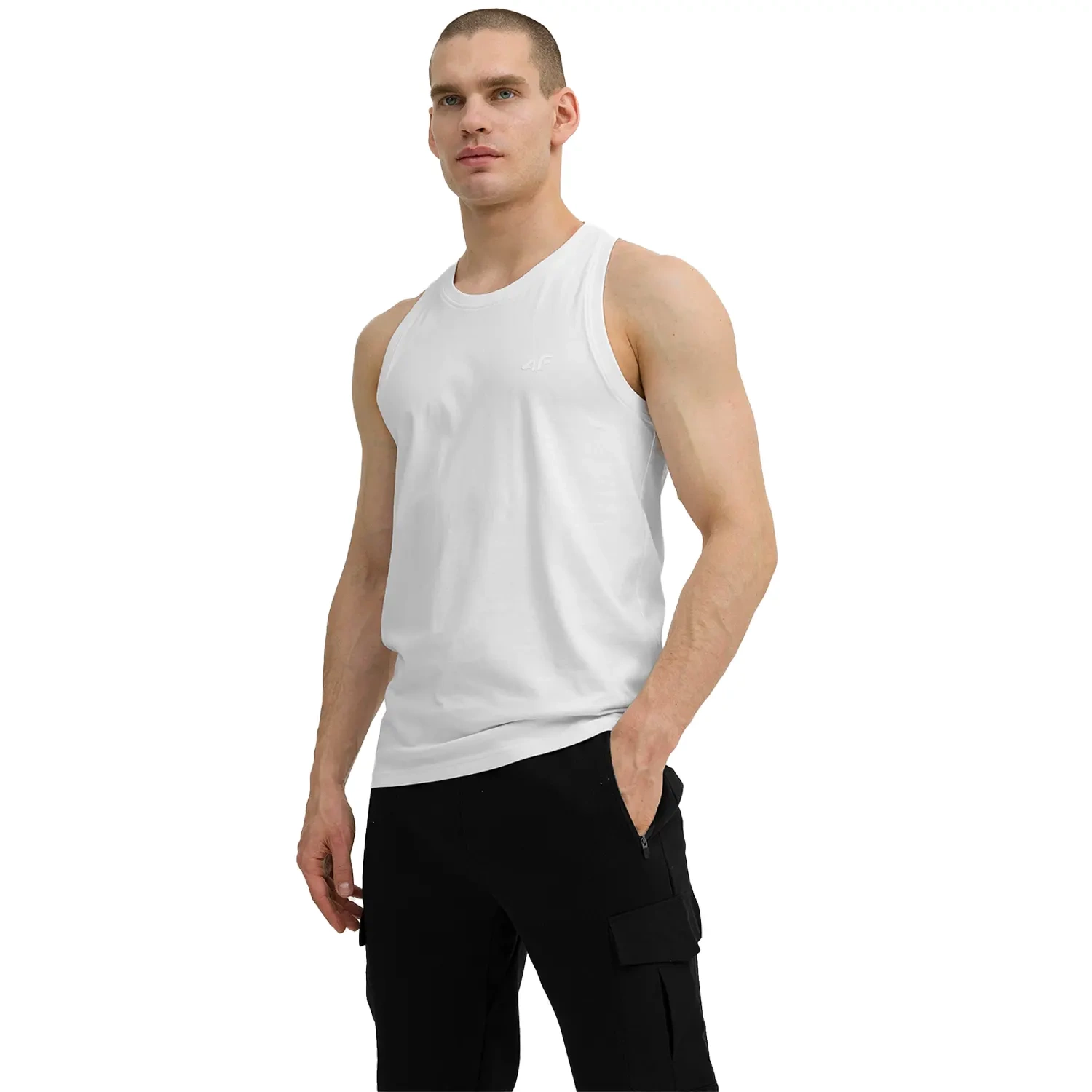 Koszulka męska 4F 4FSS23TSLEM017-10S