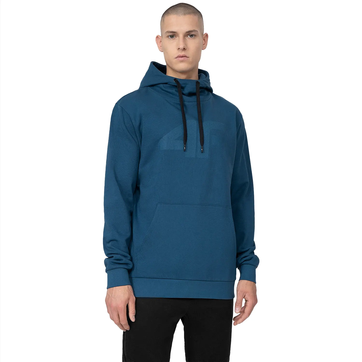 Bluza męska z kapturem 4F 4FSS23TSWSM353-32S