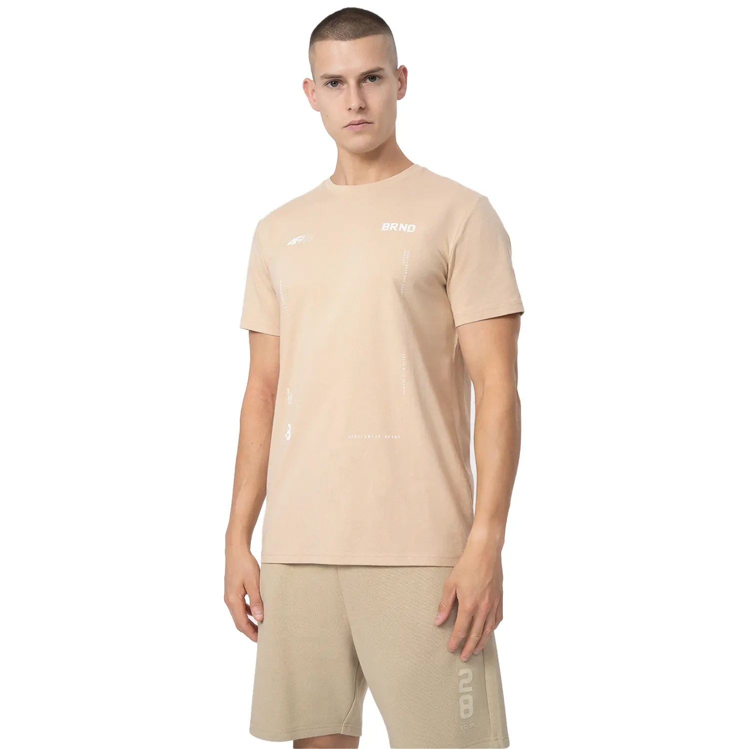 Koszulka męska 4F 4FSS23TTSHM311-81S