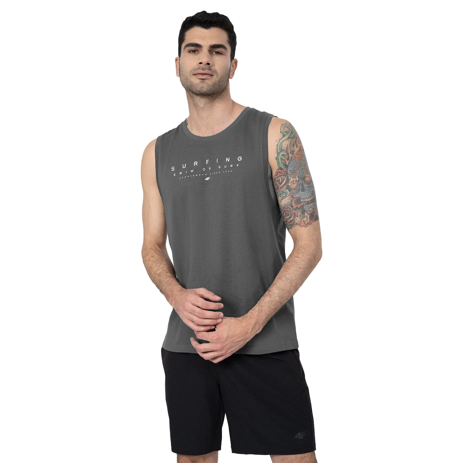 Koszulka męska 4F 4FSS23TTSHM368-22S