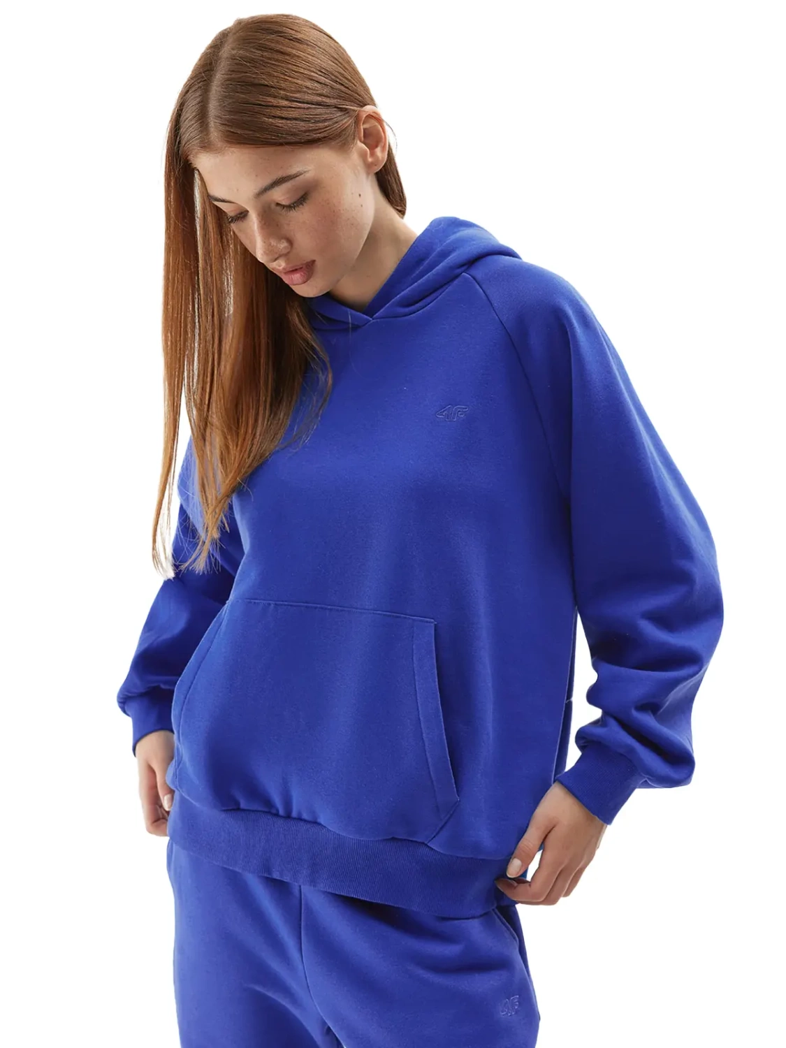 Bluza unisex z kapturem 4F 4FAW23TSWSU704-36S