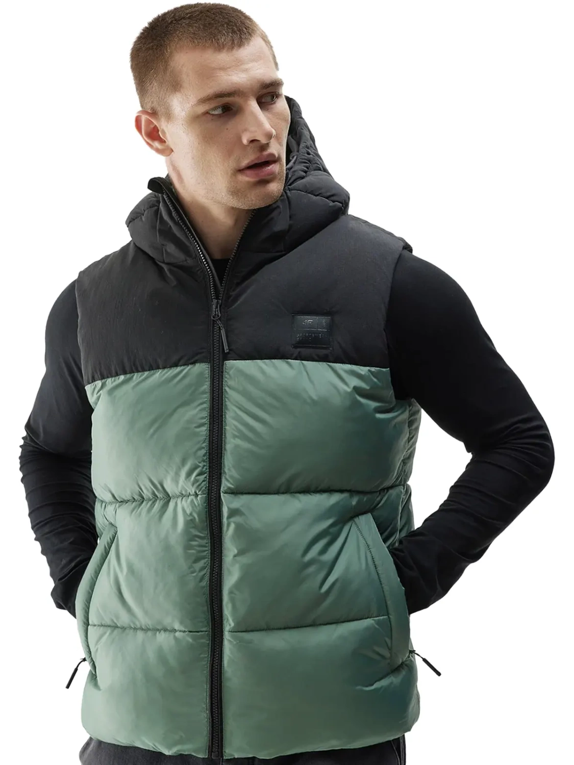 Kurtka męska bezrękawnik 4F 4FAW23TVESM064-44S 