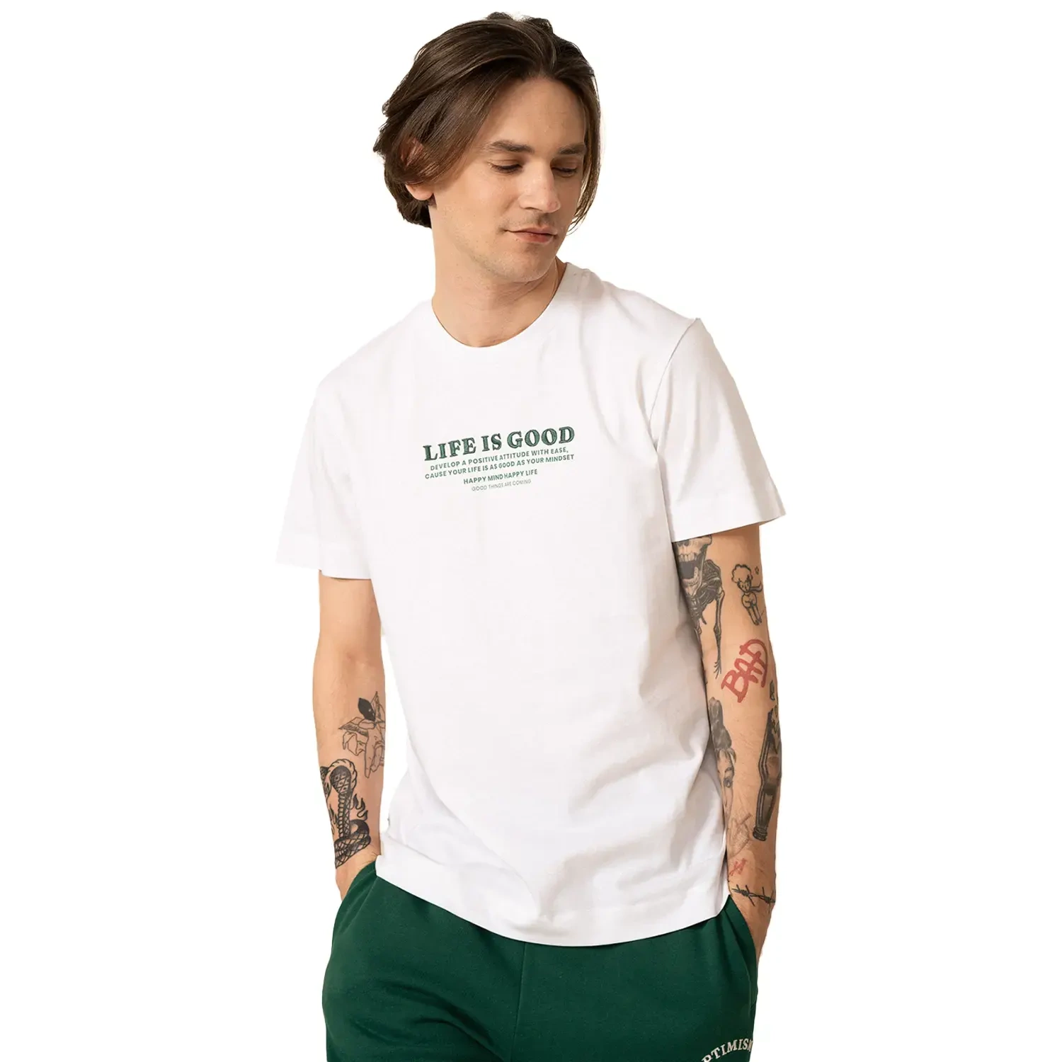 Koszulka męska OUTHORN OTHSS23TTSHM451-10S XXL