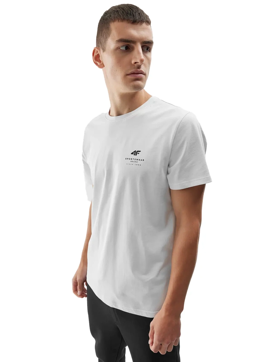 Koszulka męska  4F 4FAW23TTSHM0951-10S 