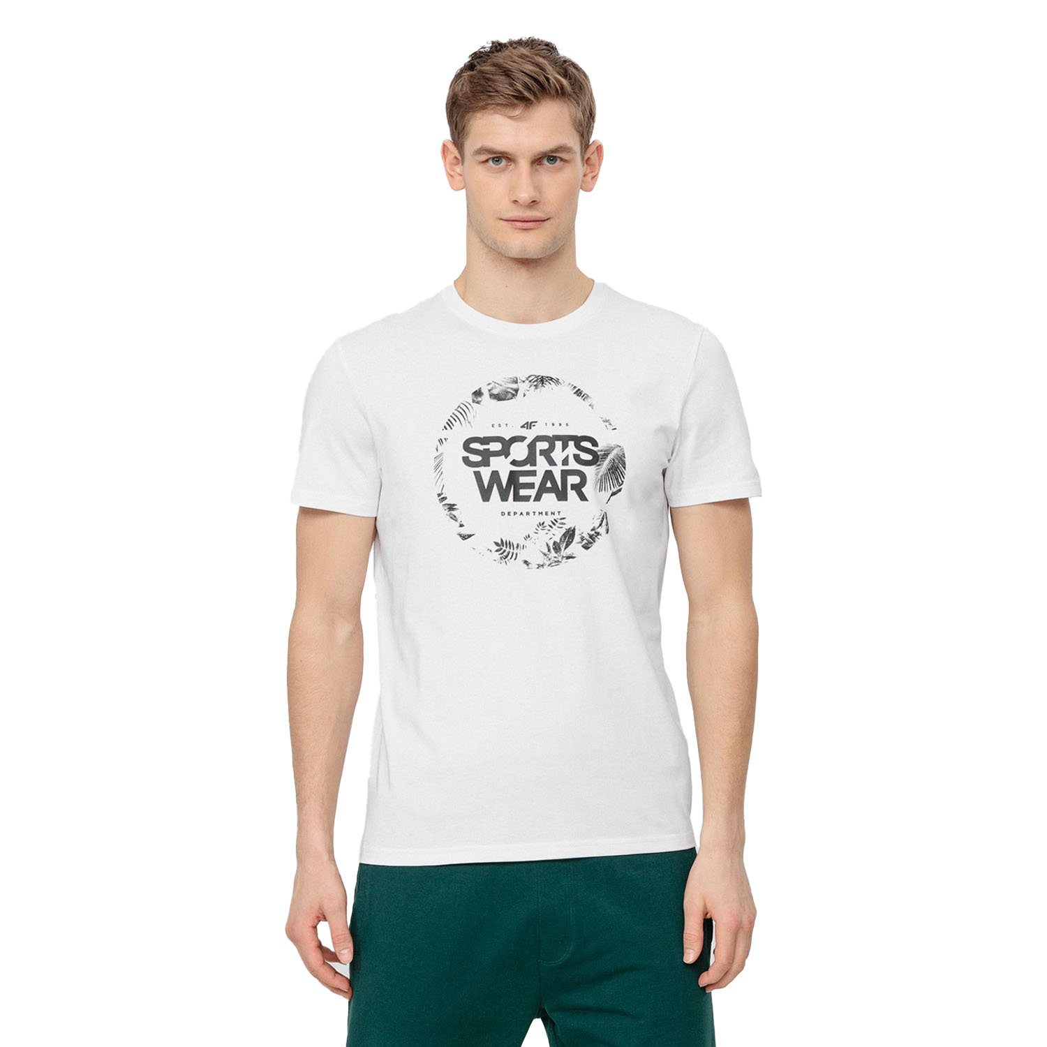 Koszulka męska 4F H4L22-TSM031-10S