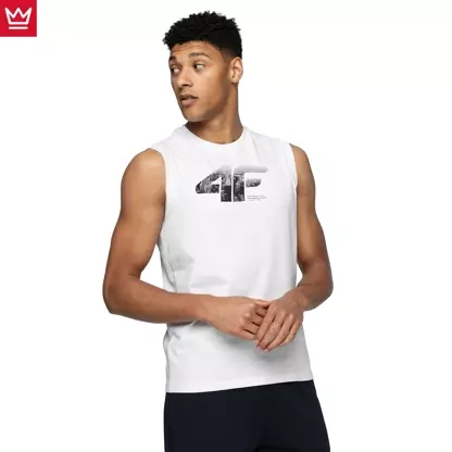 Koszulka męska 4F 4FWSS23TSLEM052-10S