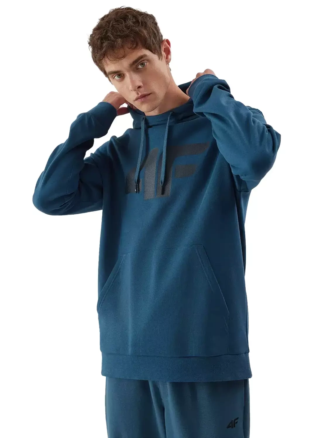 Bluza męska z kapturem 4F 4FAW23TSWSM694-32S 