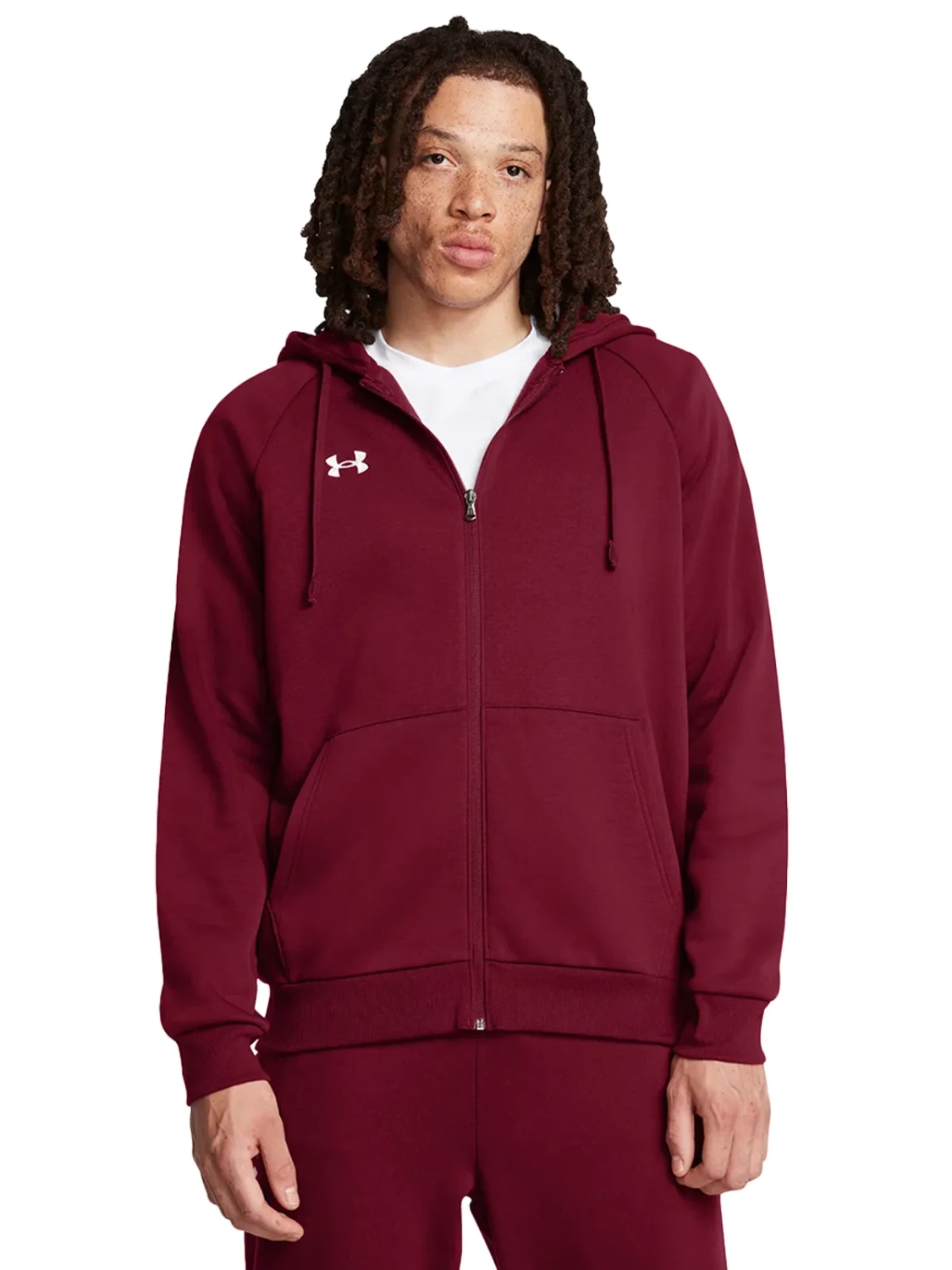 Bluza męska z kapturem rozpinana Under Armour 1379767-625