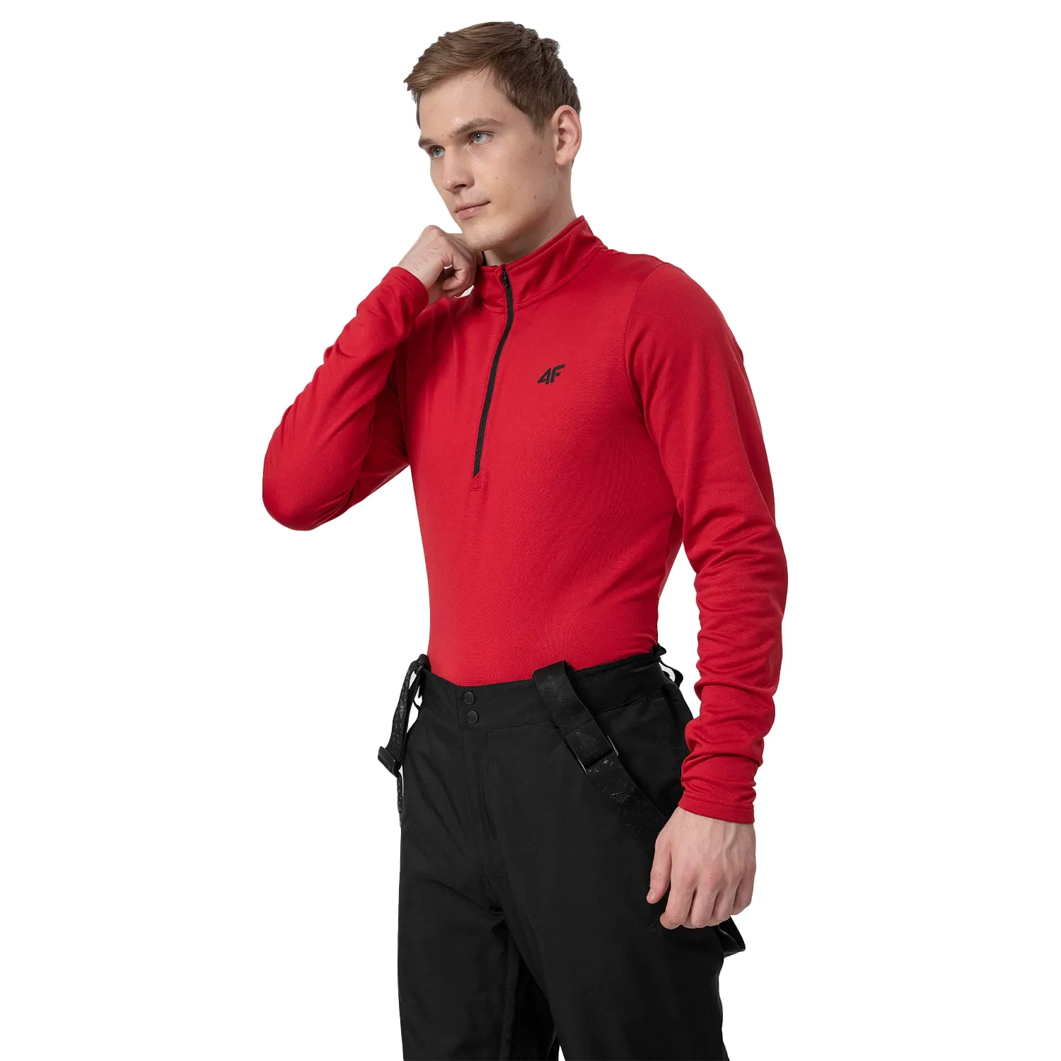 Bluza męska z kapturem rozpinana termoaktywna 4F H4Z22-BIMD030-61S