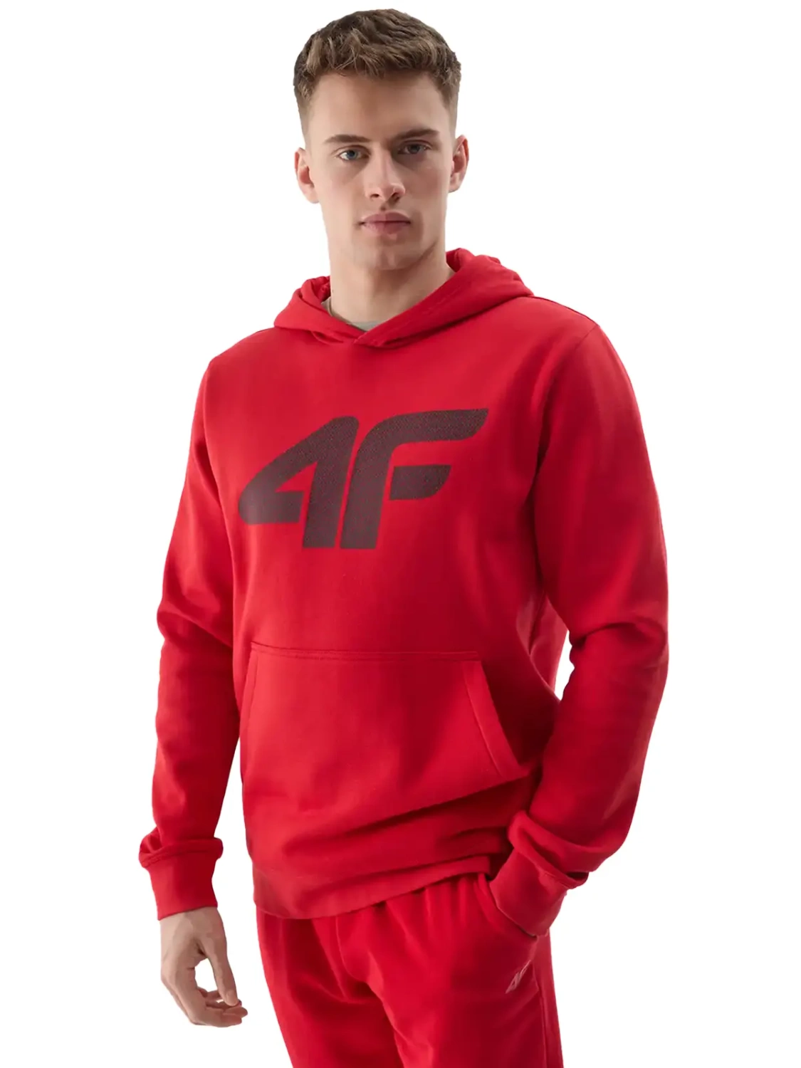 Bluza męska z kapturem 4F 4FWSS24TSWSM0950-61S 