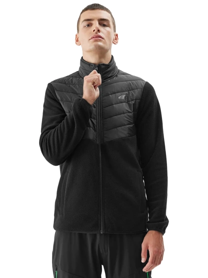 Bluza męska rozpinana polarowa 4F 4FAW23TFLEM119-20S 