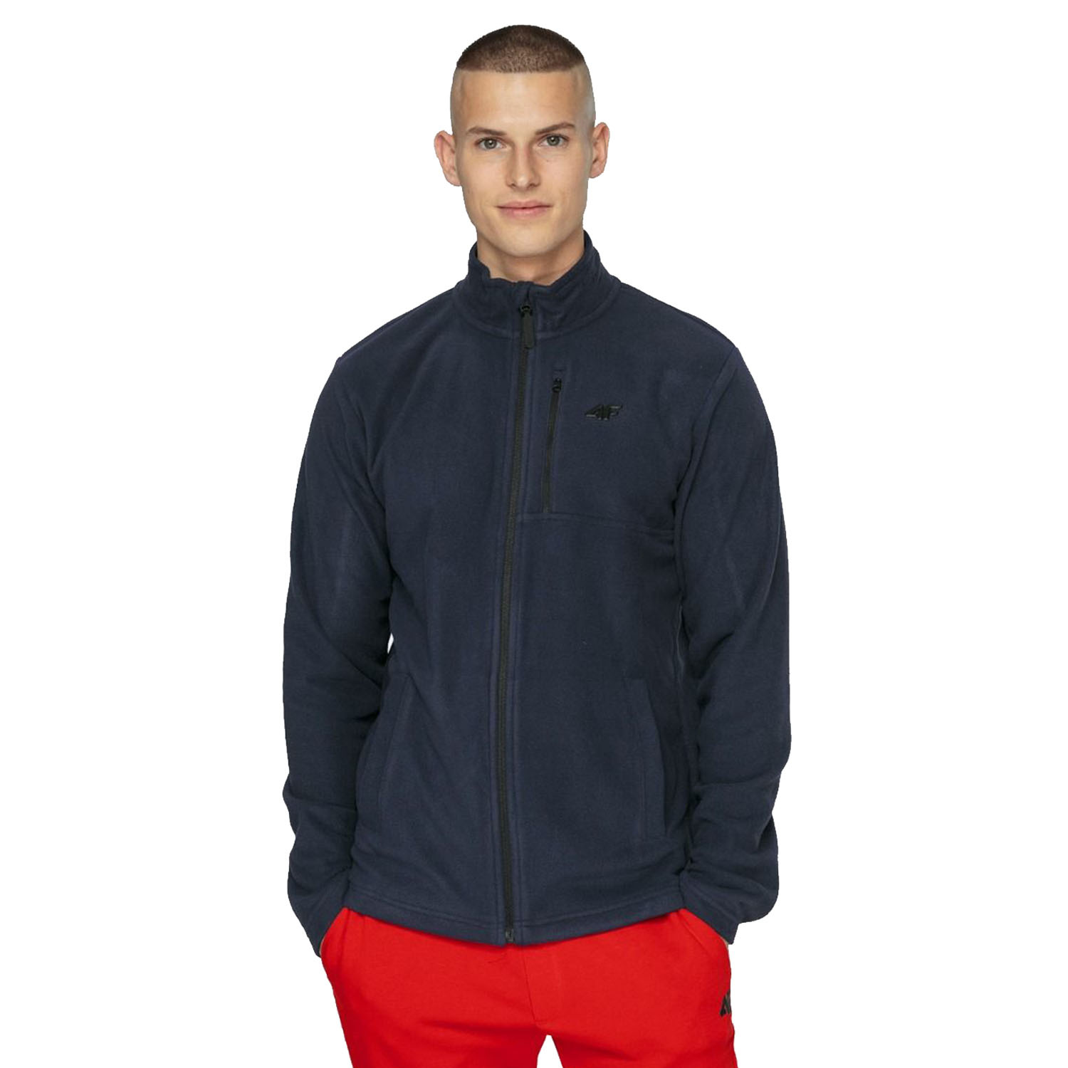 Bluza męska rozpinana polarowa 4F NOSH4-PLM352-30S