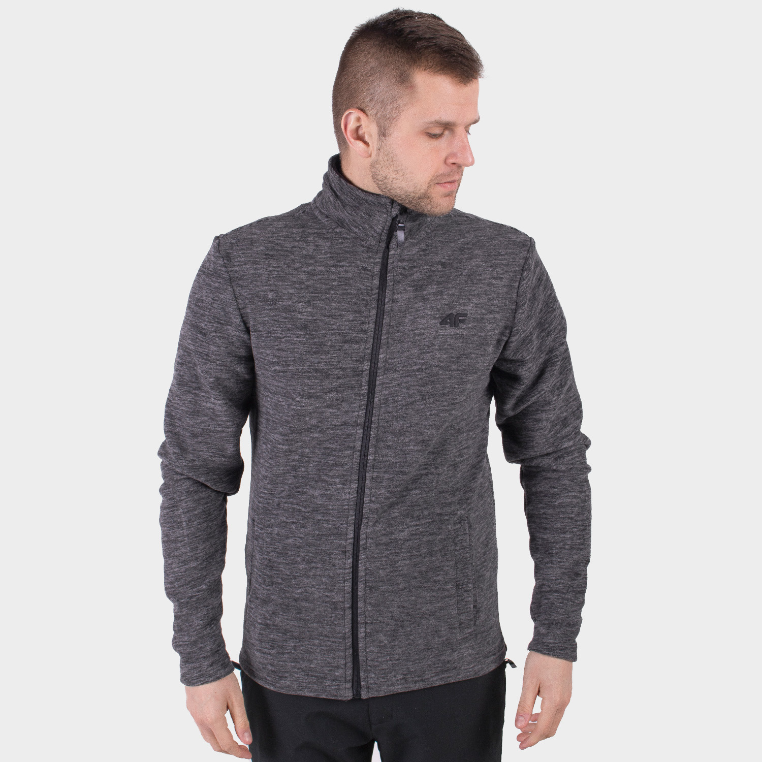 Bluza męska rozpinana polarowa 4F H4Z19-PLM071-24M