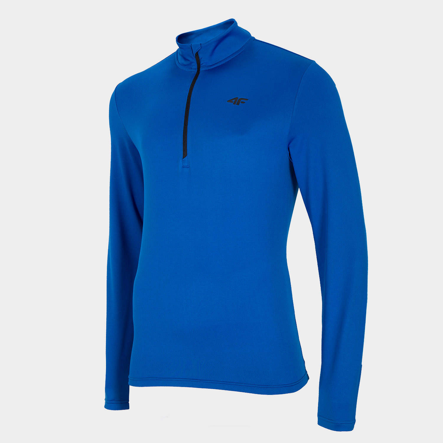 Bluza męska z kapturem rozpinana polarowa 4F H4Z20-BIMD034G-33S