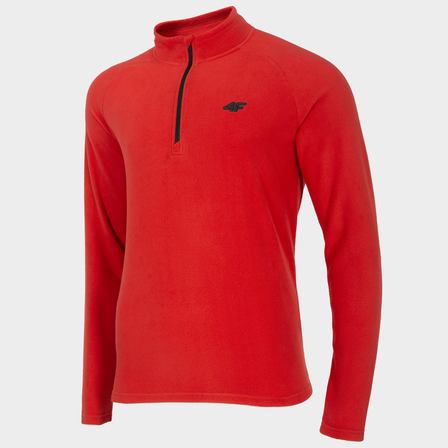 Bluza męska z kapturem rozpinana polarowa 4F H4Z20-BIMP030-62S