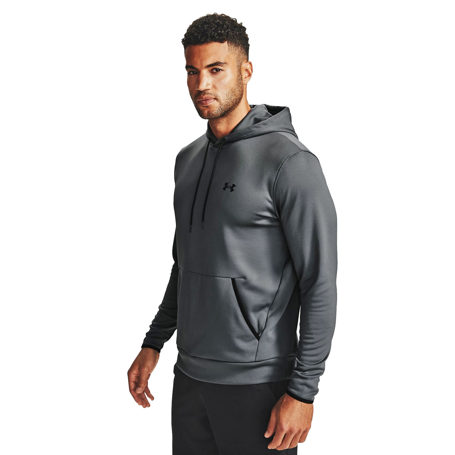 Bluza męska z kapturem rozpinana Under Armour 1357087-012