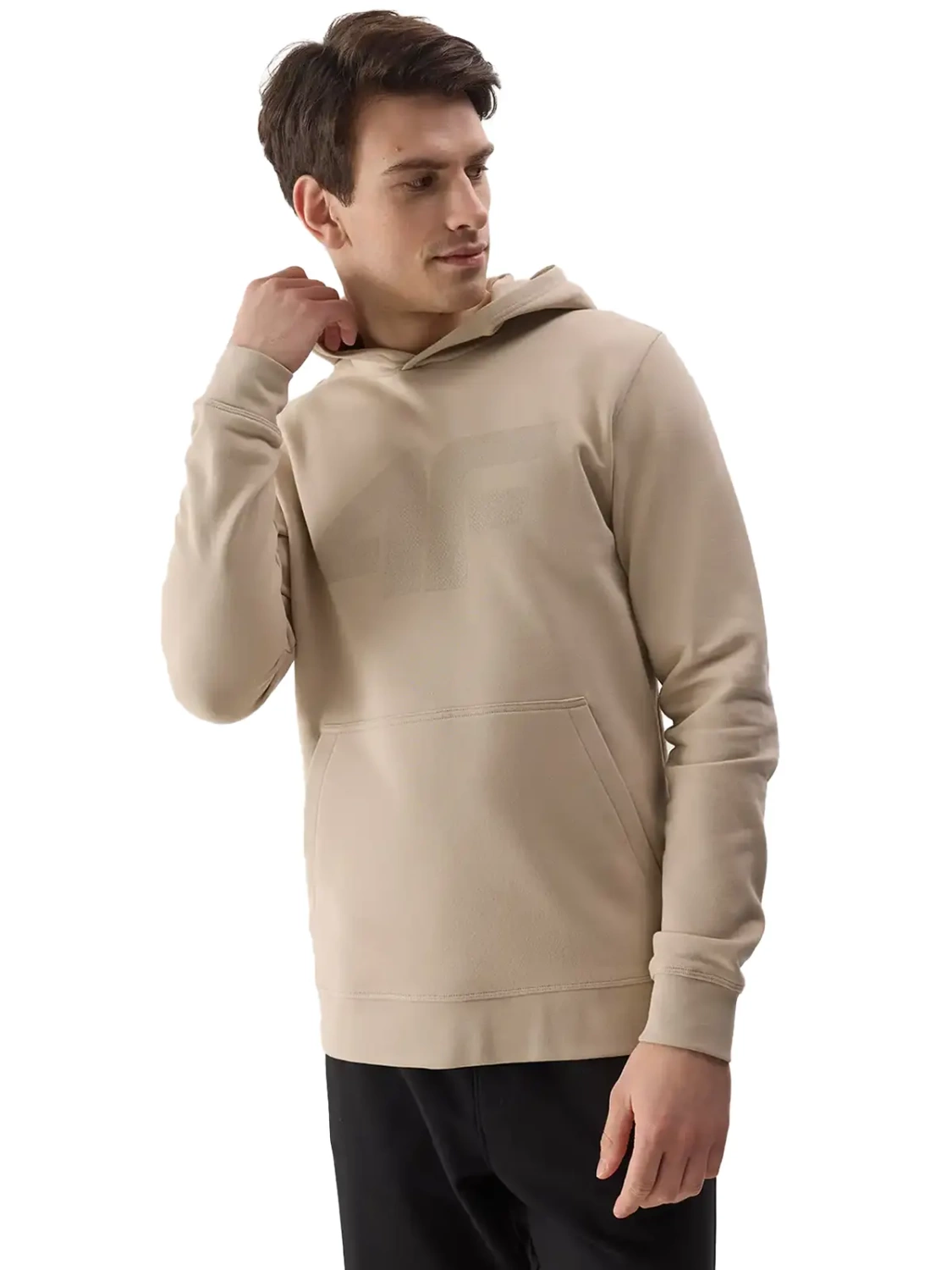 Bluza męska z kapturem 4F 4FWSS24TSWSM0950-83S 