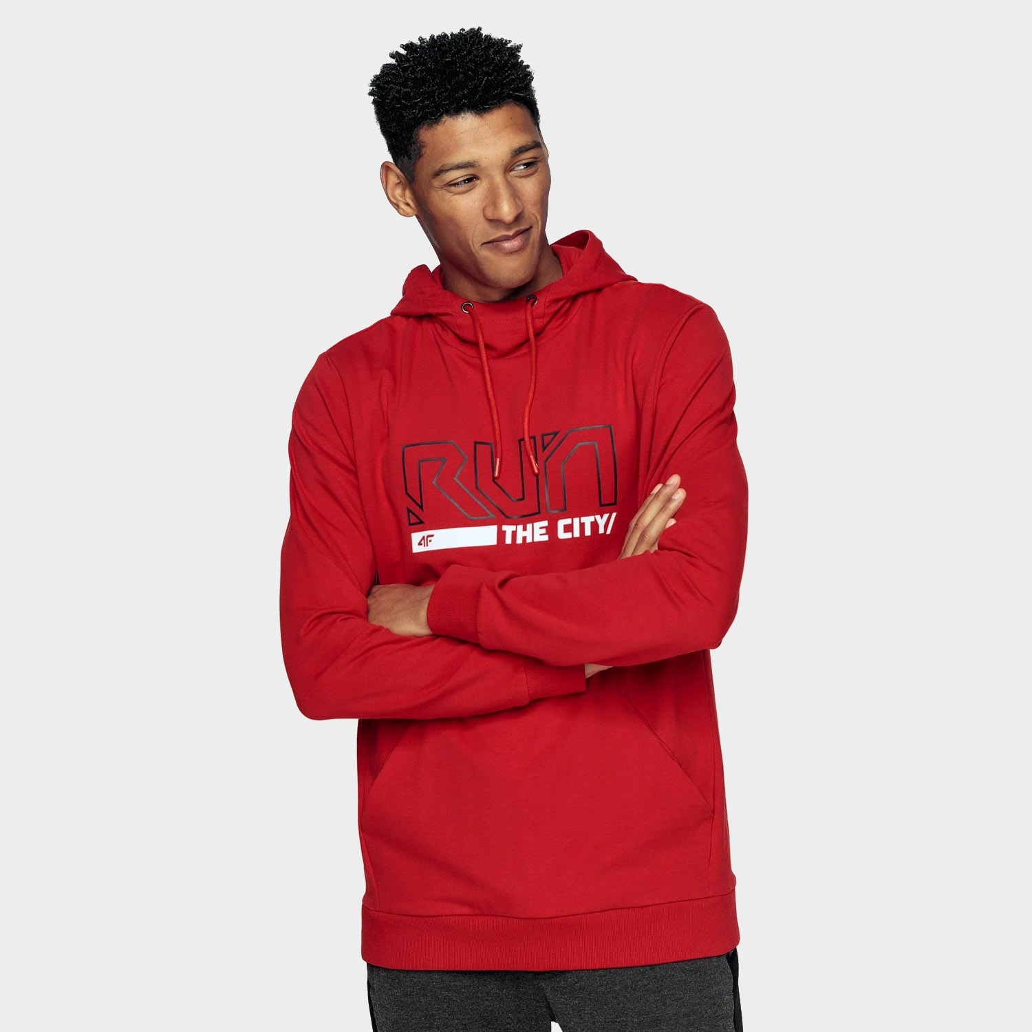 Bluza męska z kapturem 4F H4Z20-BLM017-62S