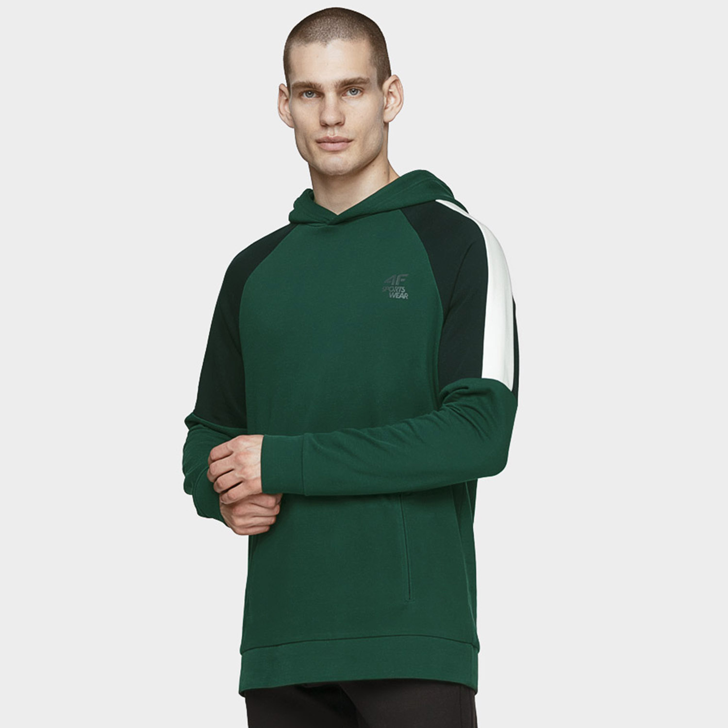 Bluza męska z kapturem 4F H4L21-BLM011-40S