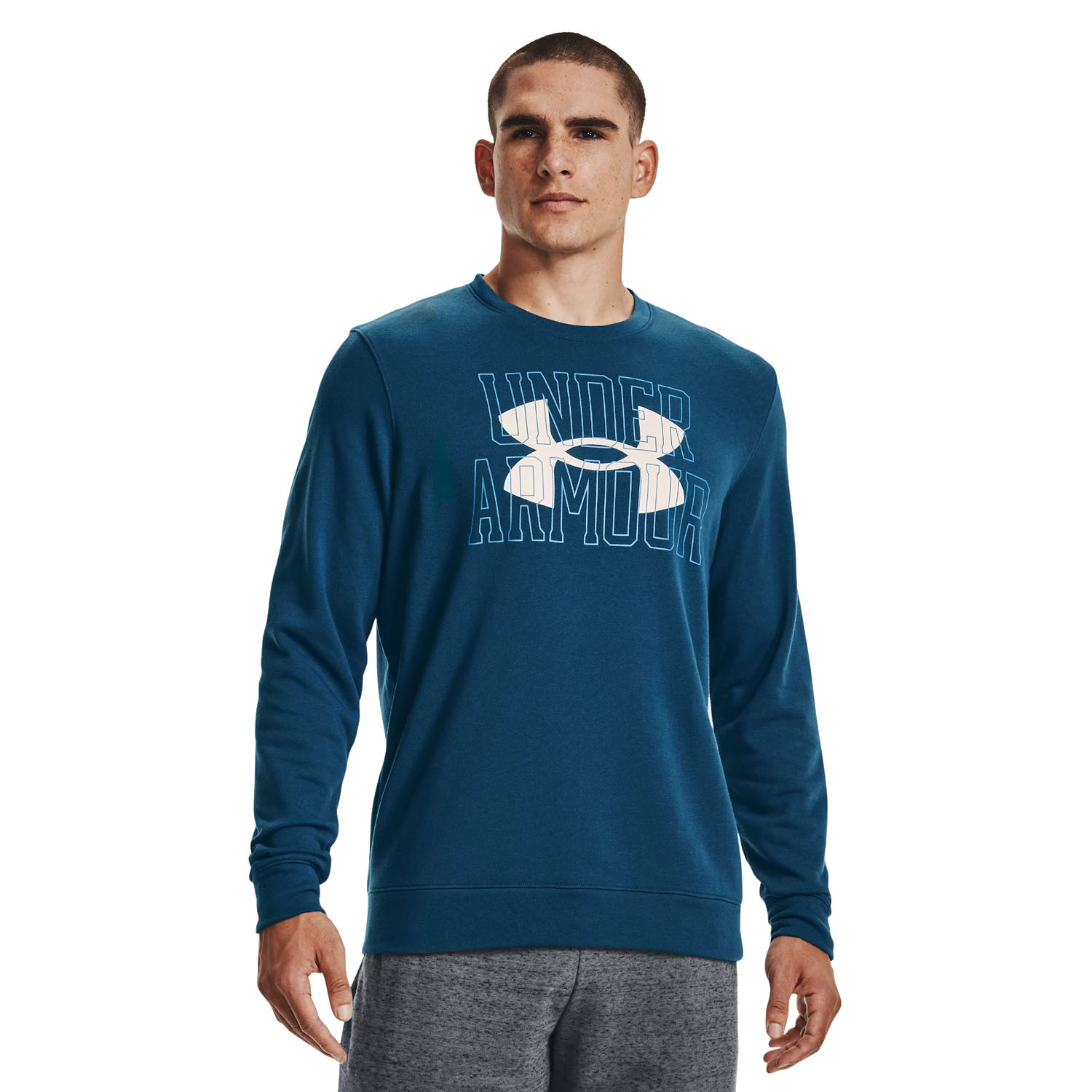 Bluza męska Under Armour Rival Terry 1370391-458