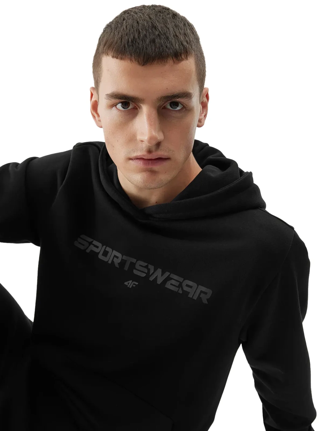 Bluza męska z kapturem  4F 4FAW23TSWSM0773-20S 