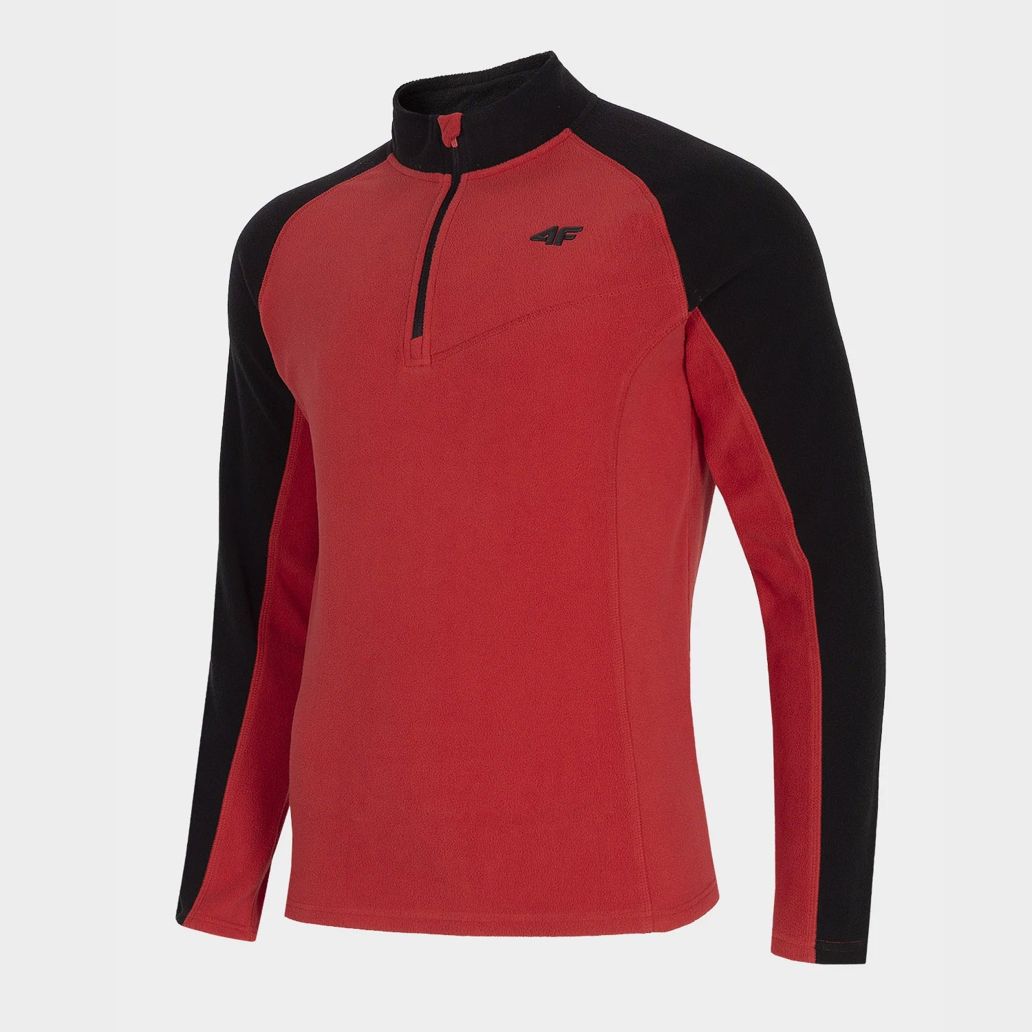 Bluza męska z kapturem rozpinana polarowa 4F H4Z20-BIMP033-62S