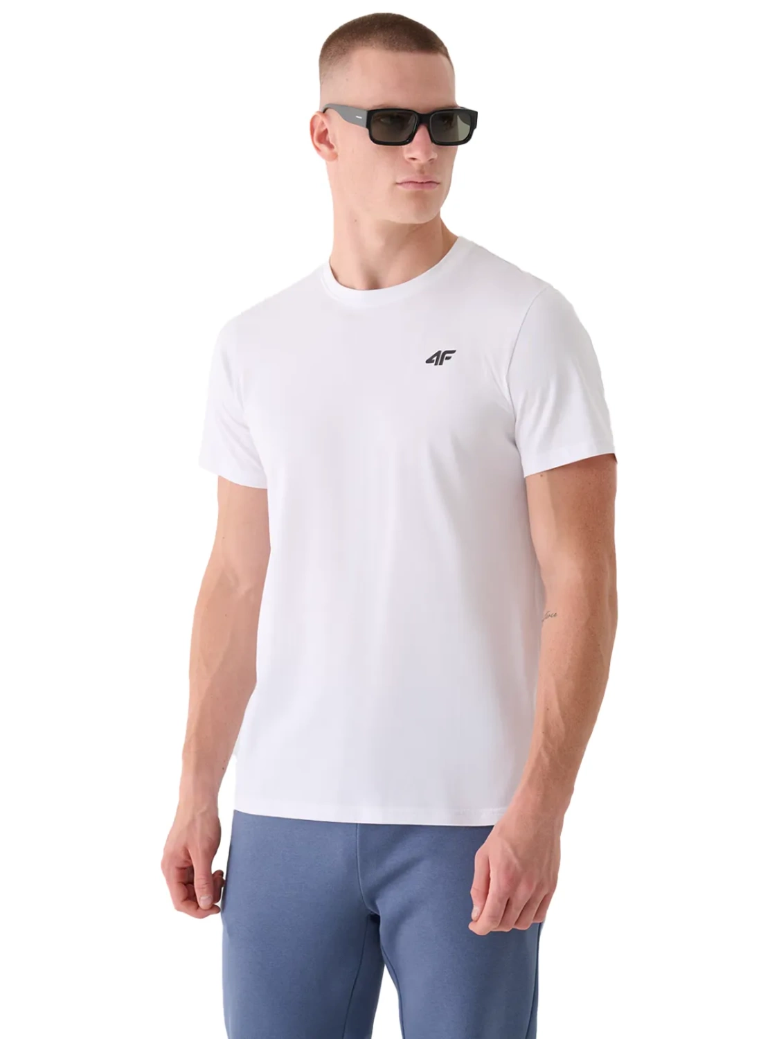 Koszulka męska 4F 4FWMM00TTSHM2256-10S