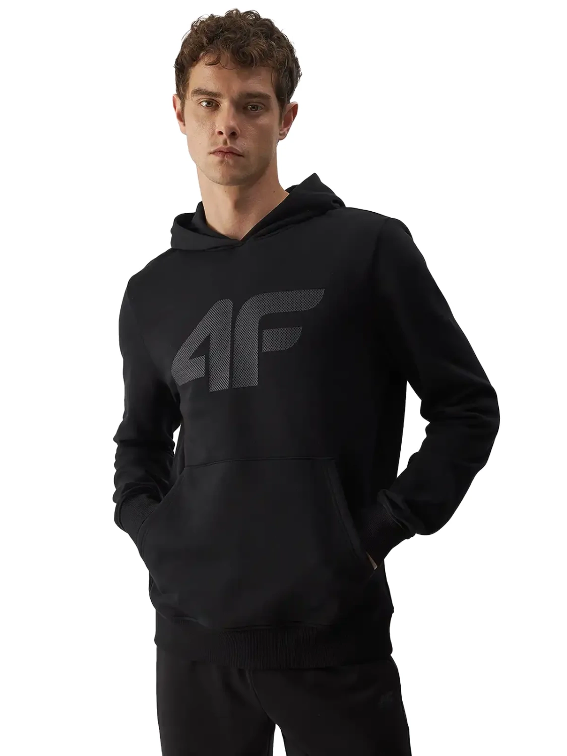 Bluza męska z kapturem 4F 4FWMM00TSWSM1464-20S