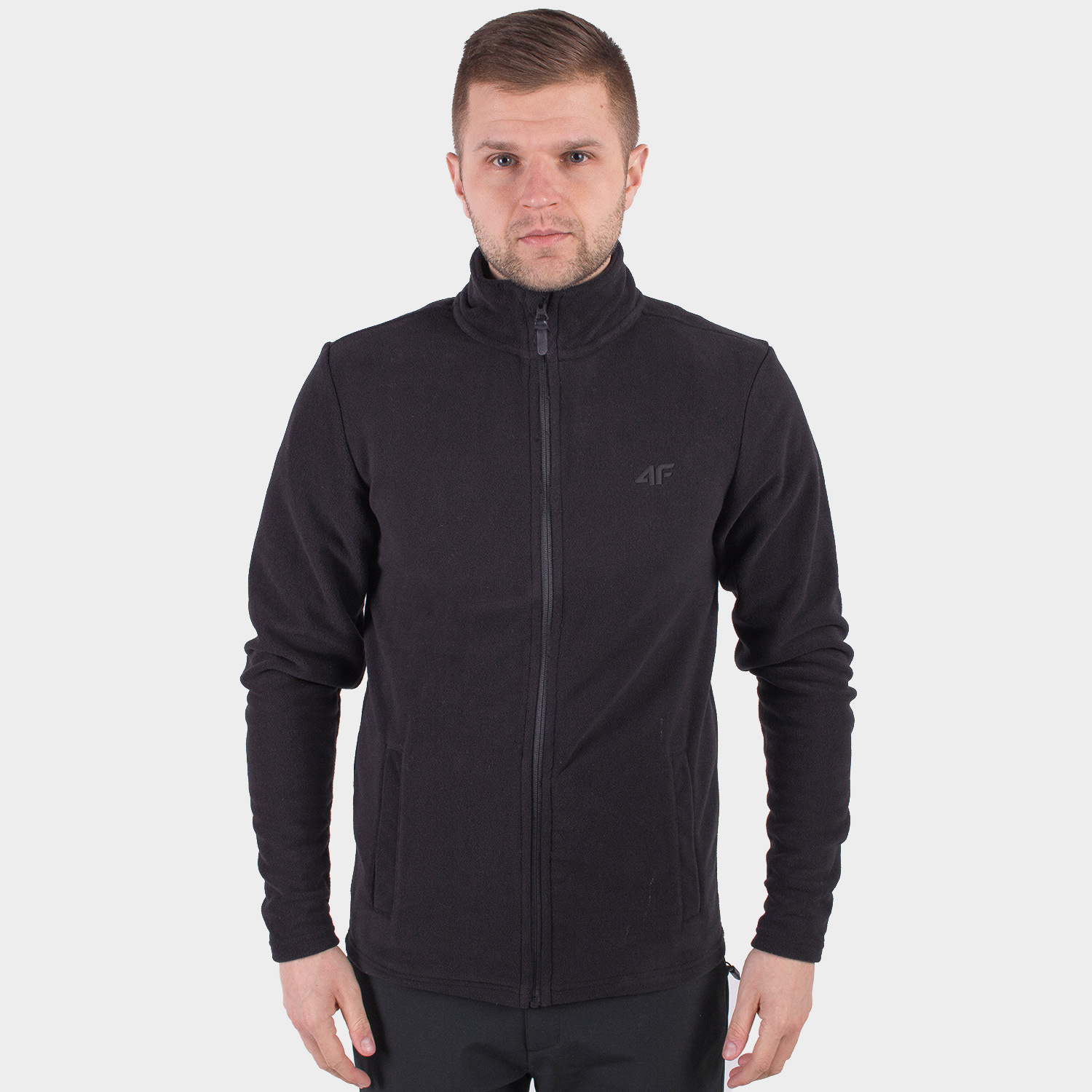 Bluza męska rozpinana polarowa 4F H4Z19-PLM071-20S