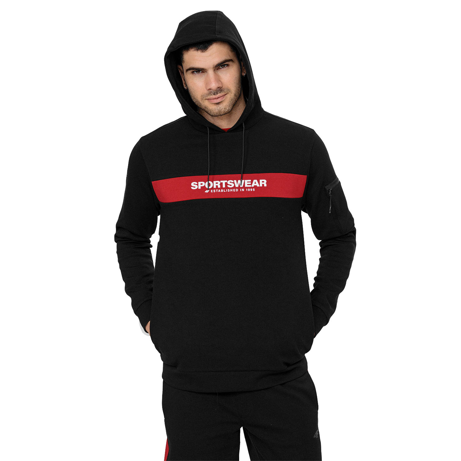 Bluza męska z kapturem 4F H4L22-BLM015-20S