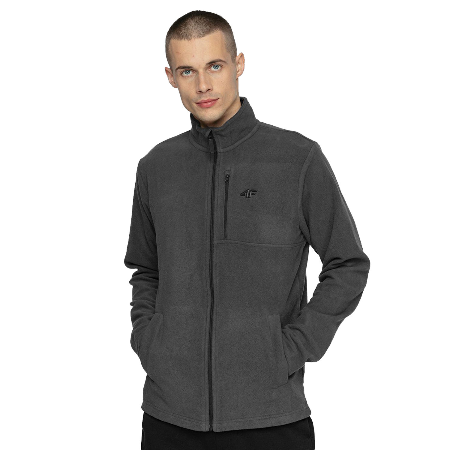 Bluza męska rozpinana polarowa 4F NOSH4-PLM352-22S