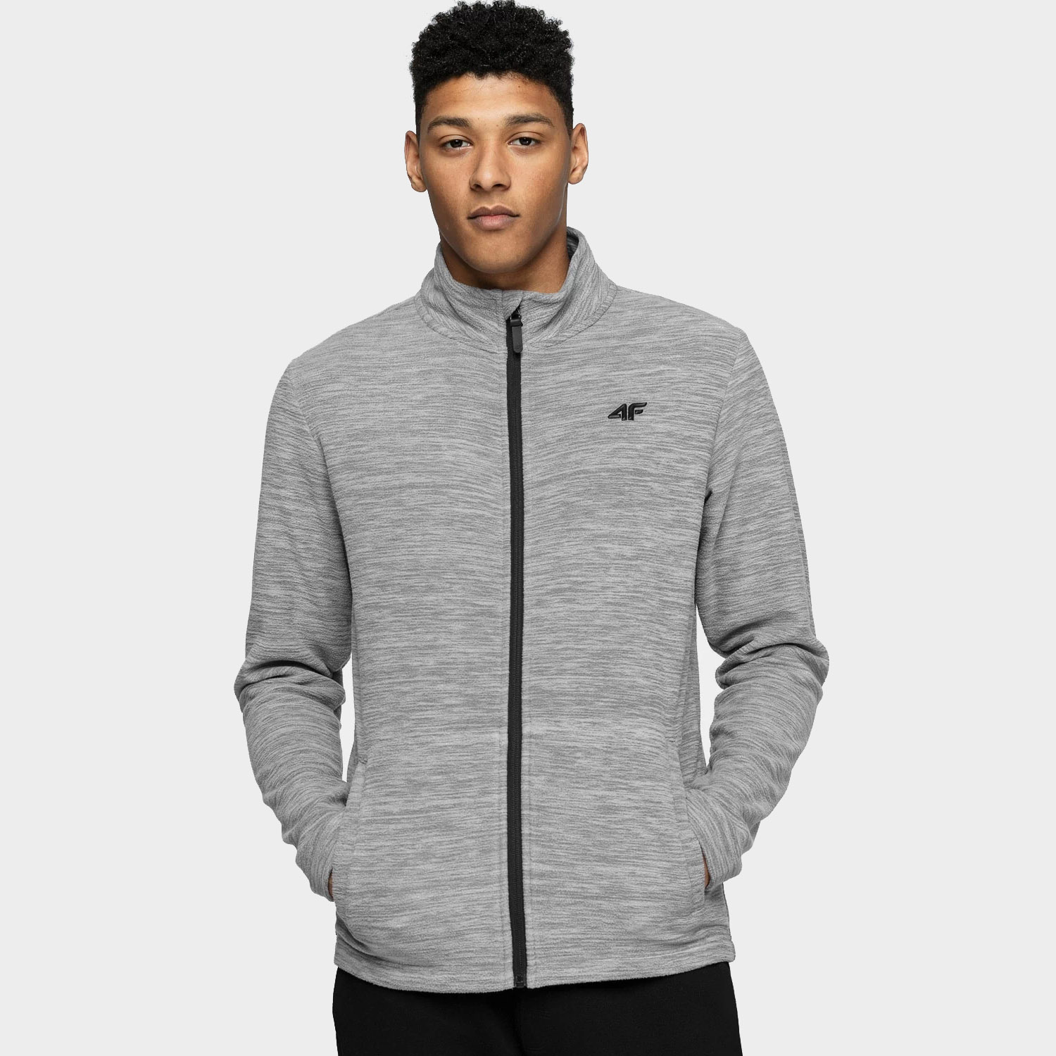 Bluza męska rozpinana polarowa 4F NOSH4-PLM001-27M