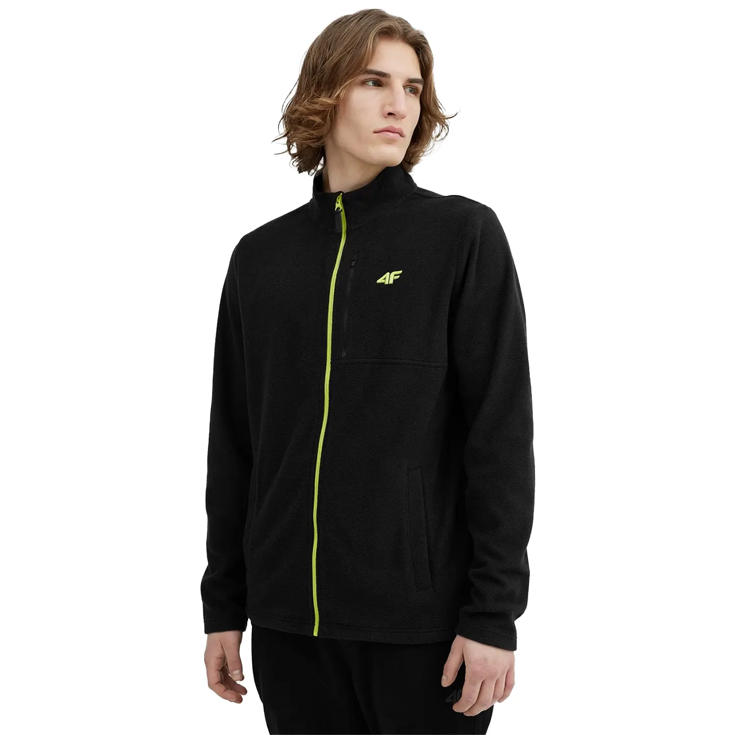 Bluza męska rozpinana polarowa 4F 4FSS23TFLEM054-020S