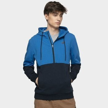 Bluza męska z kapturem rozpinana 4F H4Z19-BLM004-33S