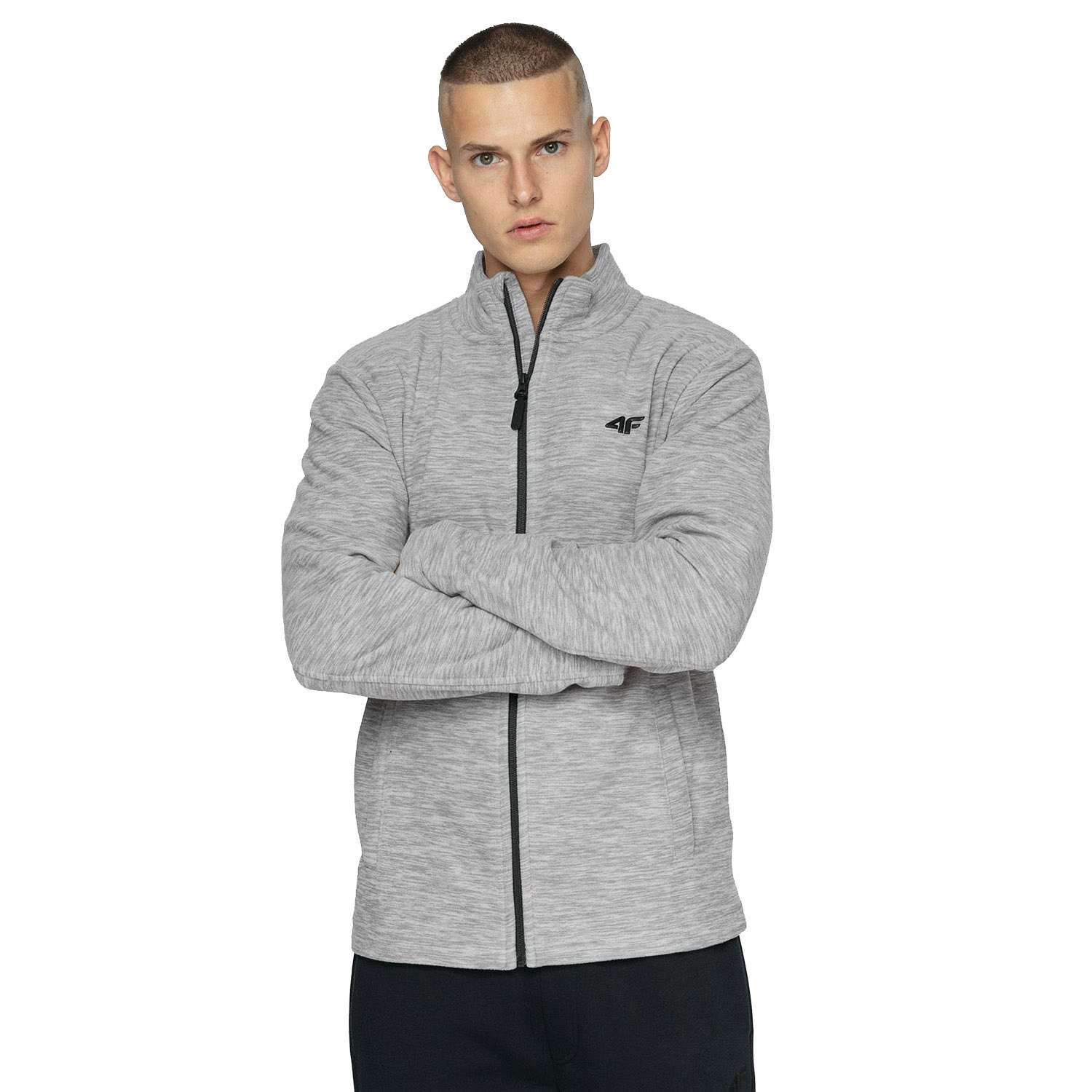 Bluza męska rozpinana polarowa 4F NOSH4-PLM350-27M