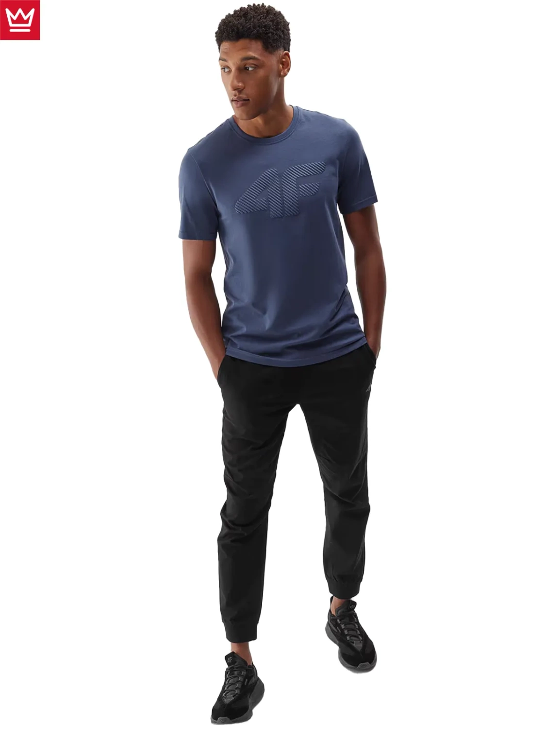 Koszulka męska 4F 4FWAW24TTSHM2422-31S