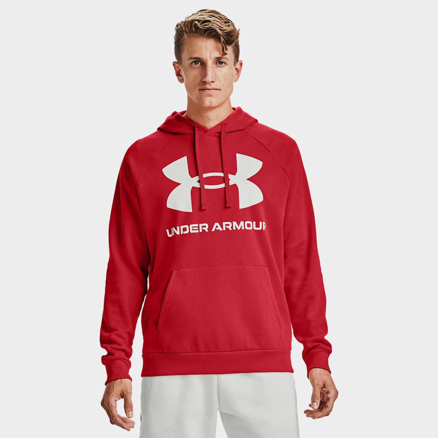 Bluza męska z kapturem Under Armour RIVAL FLEECE 1357093-608